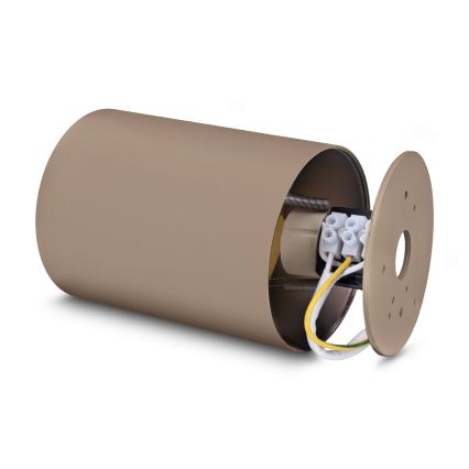 Brilagi - LED RGBW dimmējams spotgaismeklis TRINE 1xGU10/4,8W/230V 3000K bēšs/zelts + tālvadības pults
