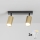 Brilagi - LED RGBW dimējams spot gaismeklis SELE GOLDEN 2xGU10/4,8W/230V 3000K melns/zelts + ar tālvadības pulti