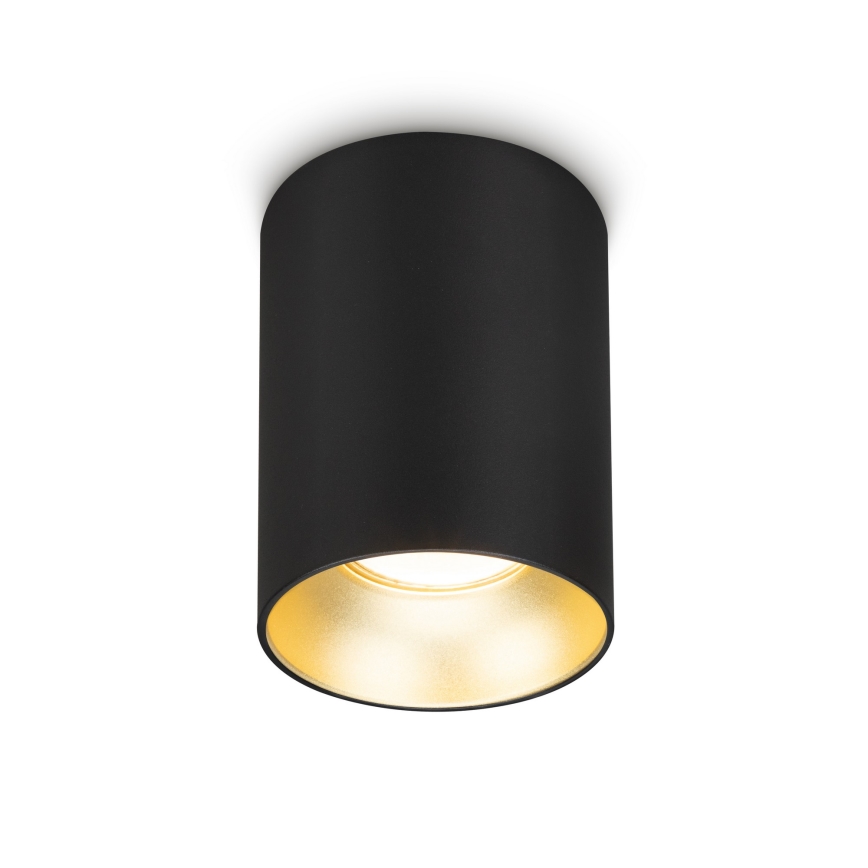 Brilagi - LED RGBW regulējams spot gaismeklis TRINE 1xGU10/4,8W/230V 3000K melns/zelts + tālvadības pults