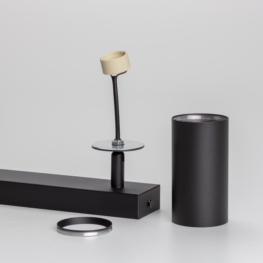 Brilagi - LED RGBW ar regulējamu spilgtumu virziena gaismeklis SELE 2xGU10/6W/230V 3000K melns + tālvadība