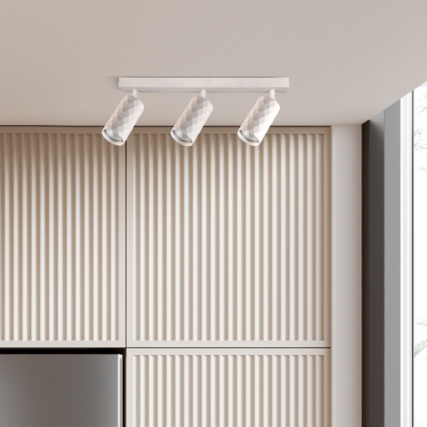 Brilagi - LED RGBW regulējams virziena gaismeklis SELE DIAMANT 3xGU10/6,5W/230V 2700-6500K Wi-Fi balts