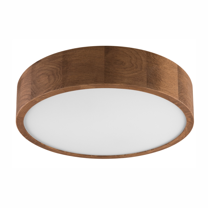 Brilagi - LED RGBW regulējama griestu lampa CARVALHO 2xE27/9W/230V 2700-6500K Wi-Fi ozola Ø 37,5 cm