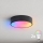 Brilagi - LED RGBW dimmējams griestu gaismeklis CLARE 2xE27/9W/230V 2700–6500K Ø 30 cm Wi-Fi melns