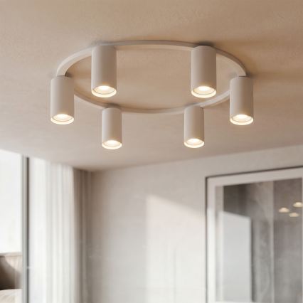 BRILAGI - LED RGBW dimmējams griestu gaismeklis SELE 6xGU10/6,5W/230V 2700-6500K balts + tālvadības pults