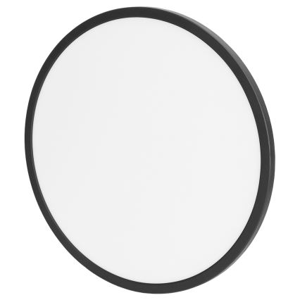 Brilagi - LED RGBW aptumšojams griestu gaismeklis VIBE LED/36W/230V 3000-6500K Ø 40 cm melns + tālvadības pults