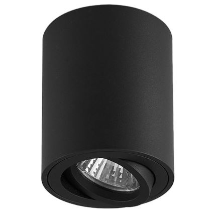 Brilagi - LED RGBW ar regulējamu spilgtumu spot gaismeklis MIA 1xGU10/4,8W/230V 3000K 100x80 mm melns + ar tālvadības pulti