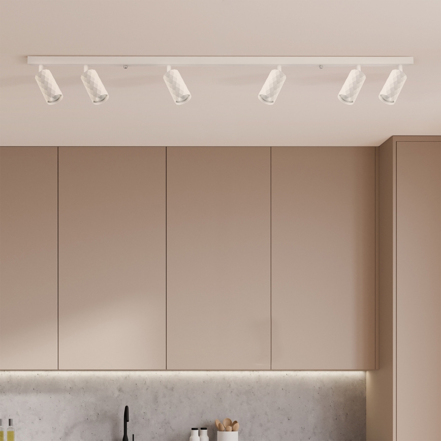 Brilagi - LED RGBW dimmējams virziena gaismeklis SELE DIAMANT 6xGU10/6,5W/230V 2700-6500K Wi-Fi balts