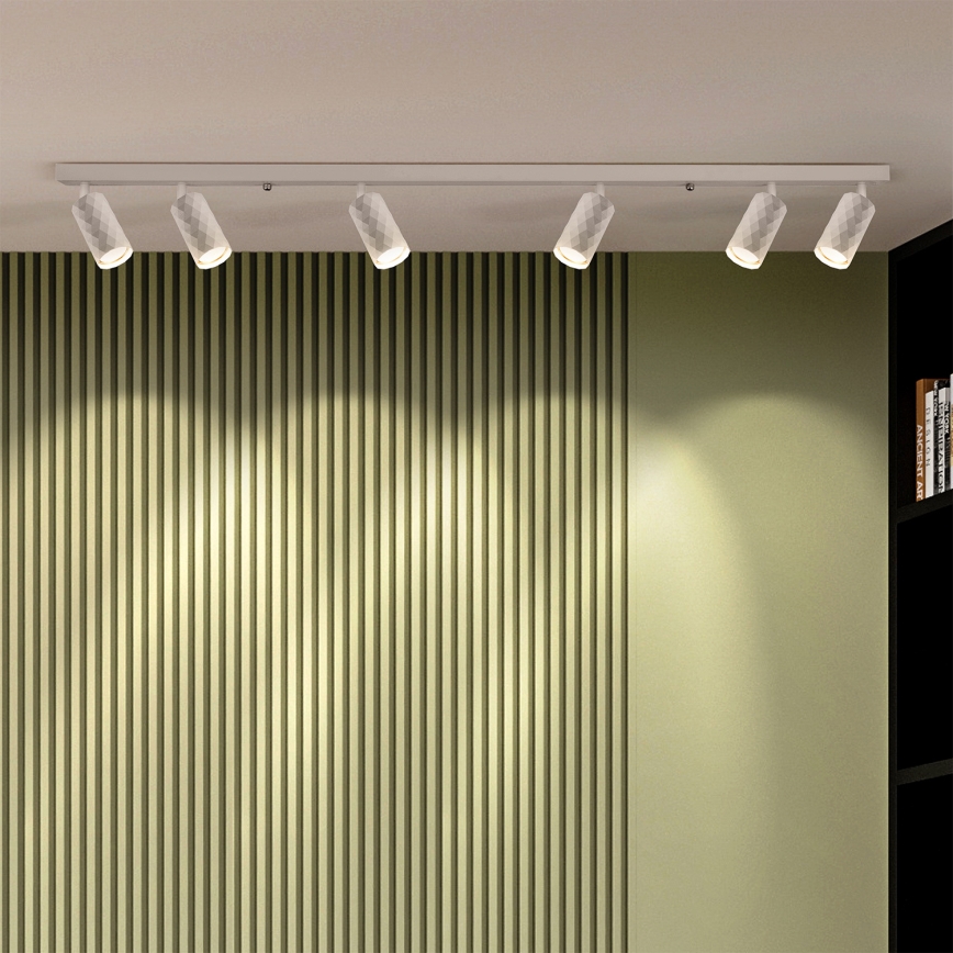 Brilagi - LED RGBW dimmējams virziena gaismeklis SELE DIAMANT 6xGU10/6,5W/230V 2700-6500K Wi-Fi balts