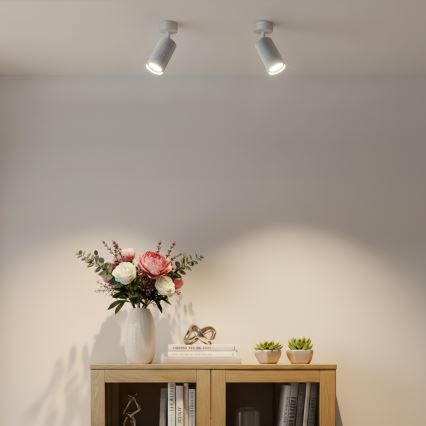 Brilagi - LED RGBW aptumšojams virziena gaismeklis SELE MODERN 1xGU10/4,8W/230V 3000K balts + ar tālvadības pulti