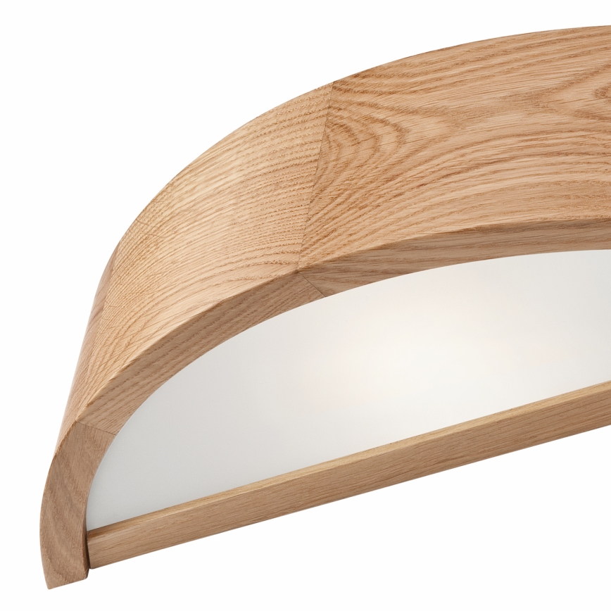 Brilagi - LED RGBW aptumšojams sienas gaismeklis CARVALHO 1xE27/9W/230V 2700-6500K Wi-Fi ozols