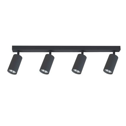 Brilagi - LED RGBW aptumšojams punktveida gaismeklis SELE 4xGU10/4,8W/230V 3000K antracīts + tālvadība