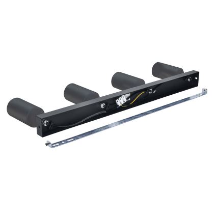 Brilagi - LED RGBW aptumšojams punktveida gaismeklis SELE 4xGU10/4,8W/230V 3000K antracīts + tālvadība