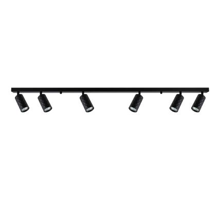 Brilagi - LED RGBW regulējams virziena gaismeklis SELE DIAMANT 6xGU10/6,5W/230V 2700-6500K Wi-Fi melns