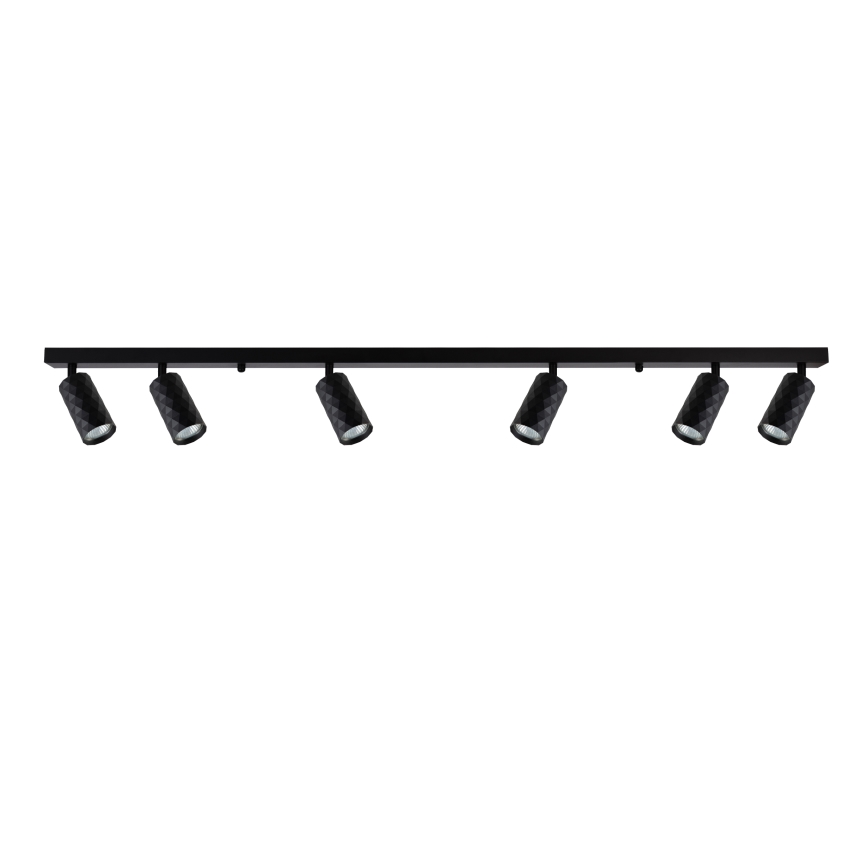 Brilagi - LED RGBW regulējams virziena gaismeklis SELE DIAMANT 6xGU10/6,5W/230V 2700-6500K Wi-Fi melns