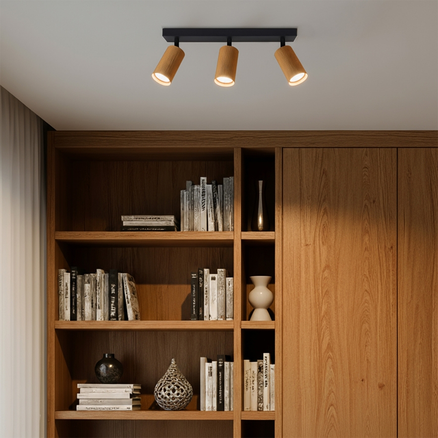 Brilagi - LED RGBW regulējams punktveida gaismeklis SELE MODERN 3xGU10/4,8W/230V 3000K zelta + tālvadības pults