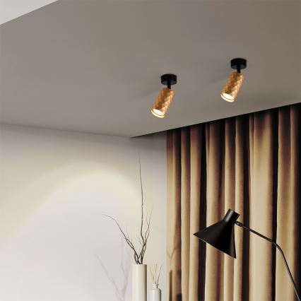 Brilagi - LED RGBW regulējams virziena gaismeklis SELE DIAMANT 1xGU10/4,8W/230V zelta + ar tālvadības pulti