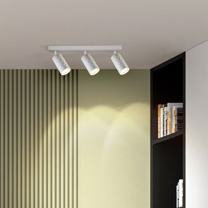Brilagi - LED RGBW regulējams virziena gaismeklis SELE DIAMANT 3xGU10/4,8W/230V 3000K balts + tālvadības pults