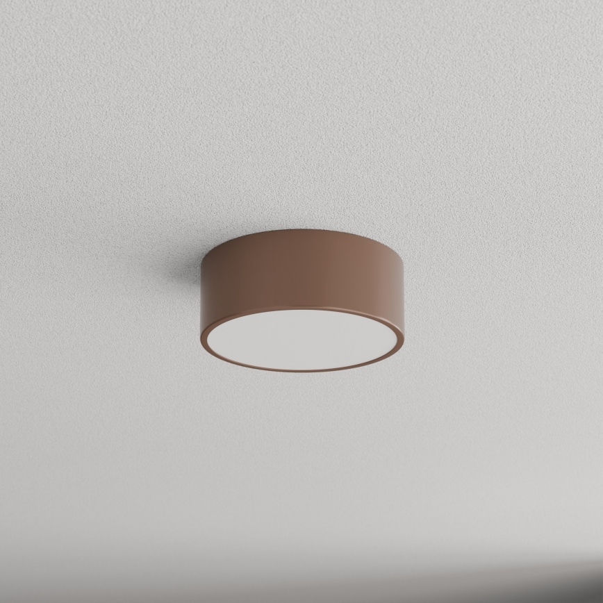 BRILAGI - LED RGBW griestu lampa ar regulējamu spilgtumu CLARE 1xE27/12W/230V Ø 20 cm brūna