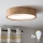 Brilagi - LED RGBW griestu lampa CARVALHO ar regulējamu spilgtumu 2xE27/9W/230V 2700-6500K Wi-Fi ozols pr. 37,5 cm