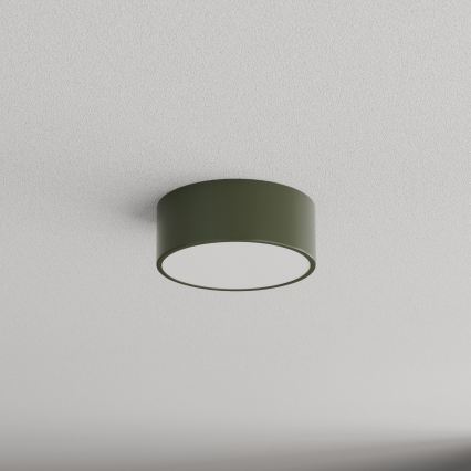 BRILAGI - LED RGBW regulējams griestu gaismeklis CLARE 1xE27/12W/230V Ø 20 cm khaki