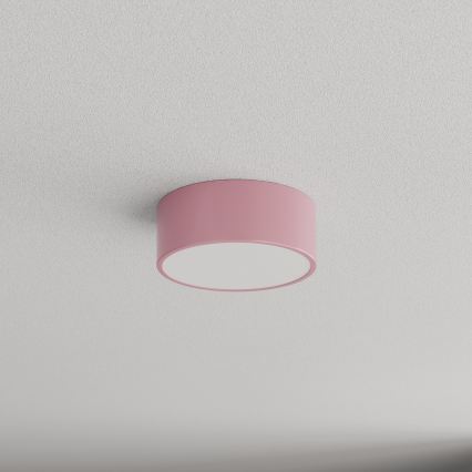 BRILAGI - LED RGBW Regulējams griestu gaismeklis CLARE 1xE27/12W/230V Ø 20 cm rozā