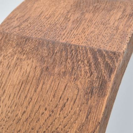 Brilagi - LED RGBW regulējama griestu lampa CARVALHO 1xE27/15W/230V 2700-6500K Wi-Fi ozola apdare Ø 27,5 cm