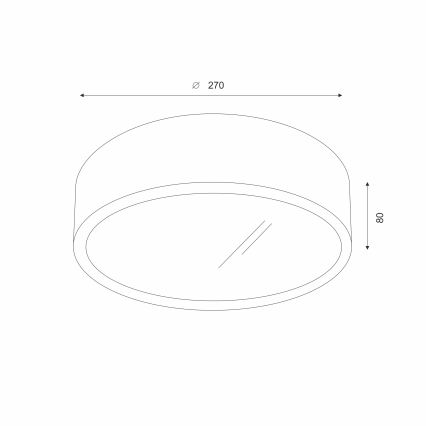 Brilagi - LED RGBW regulējama griestu lampa CARVALHO 1xE27/9W/230V 2700-6500K Wi-Fi ozola apdare Ø 27,5 cm
