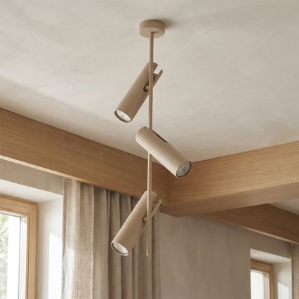 BRILAGI - LED RGBW regulējama lustra uz stieņa BRANCH 3xGU10/6,5W/230V 2700-6500K bēša