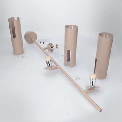 BRILAGI - LED RGBW regulējama lustra uz stieņa BRANCH 3xGU10/6,5W/230V 2700-6500K bēša