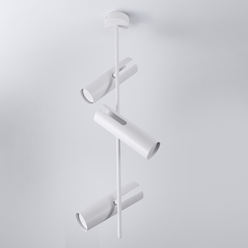 BRILAGI - LED RGBW regulējamā lustra uz kāta BRANCH 3xGU10/6,5W/230V 2700-6500K balta