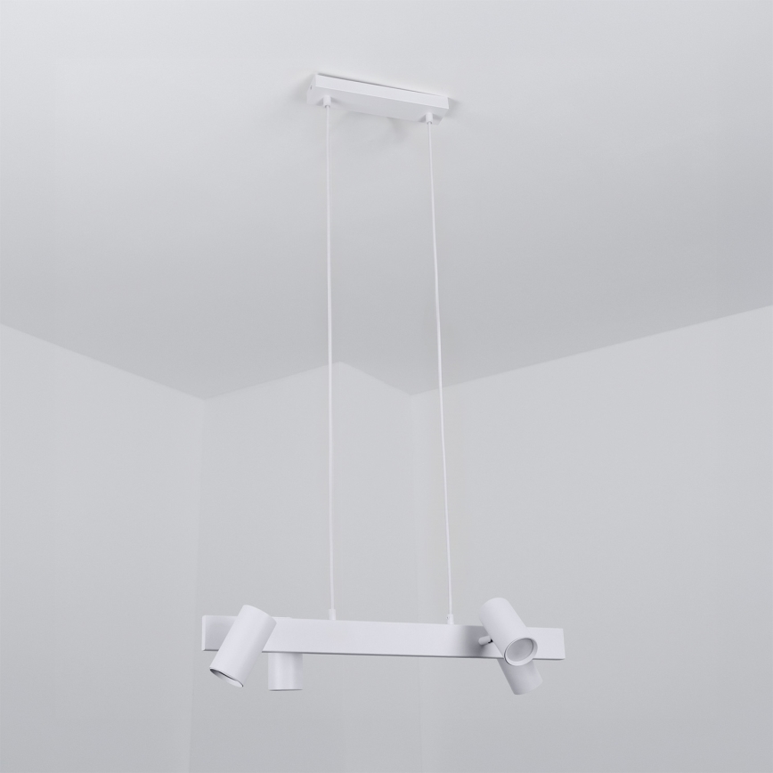 BRILAGI - LED RGBW dimmējama lustra uz troses SELE 4xGU10/6,5W/230V 2700-6500K balta