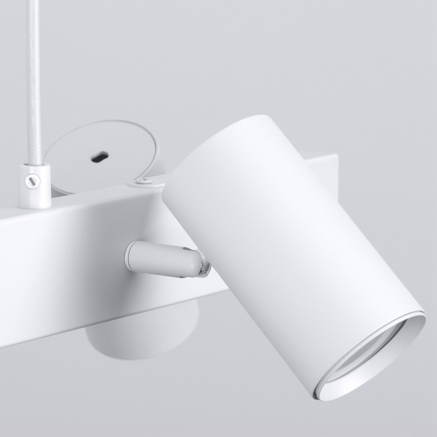BRILAGI - LED RGBW dimmējama lustra uz troses SELE 4xGU10/6,5W/230V 2700-6500K balta