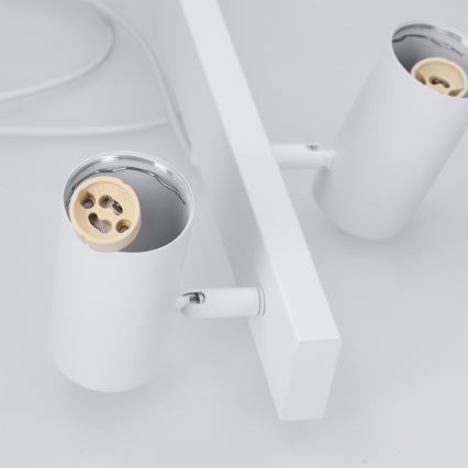 BRILAGI - LED RGBW dimmējama lustra uz troses SELE 4xGU10/6,5W/230V 2700-6500K balta