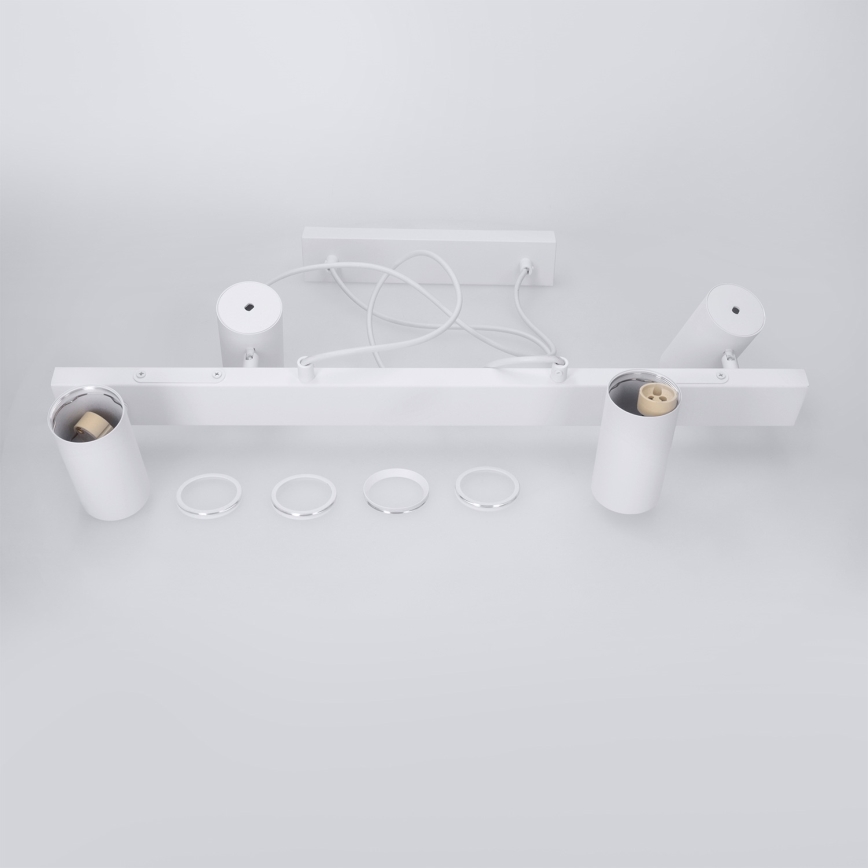 BRILAGI - LED RGBW dimmējama lustra uz troses SELE 4xGU10/6,5W/230V 2700-6500K balta