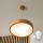 Brilagi - LED RGBW regulējama pakaramā lampa uz troses CARVALHO 3xE27/9W/230V 2700-6500K Wi-Fi ozols pr. 47,5 cm