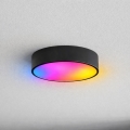 Brilagi - LED RGBW regulējama vannas istabas griestu lampa CLARE 2xE27/9W/230V 2700-6500K Ø 30 cm IP54 Wi-Fi melna