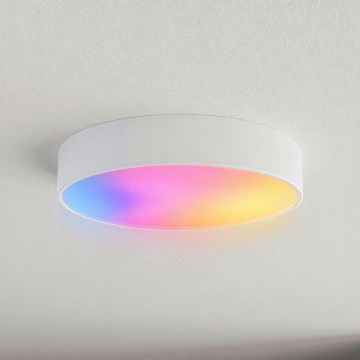 Brilagi - LED RGBW regulējams griestu gaismeklis CLARE 3xE27/9W/230V 2700-6500K Ø 40 cm Wi-Fi balts