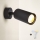 Brilagi - LED RGBW regulējams sienas punktveida gaismeklis SELE 1xGU10/6,5W/230V 2700-6500K melns