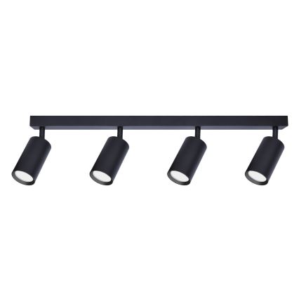 Brilagi - LED RGBW ar regulējamu spilgtumu virziena gaismeklis SELE 4xGU10/4,8W/230V 3000K melns + tālvadības pults