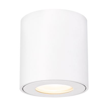Brilagi - LED RGBW vannas istabas gaismeklis MIA ar regulējamu spilgtumu 1xGU10/30W/230V 2700-6500K Wi-Fi 84x80 mm balts IP54