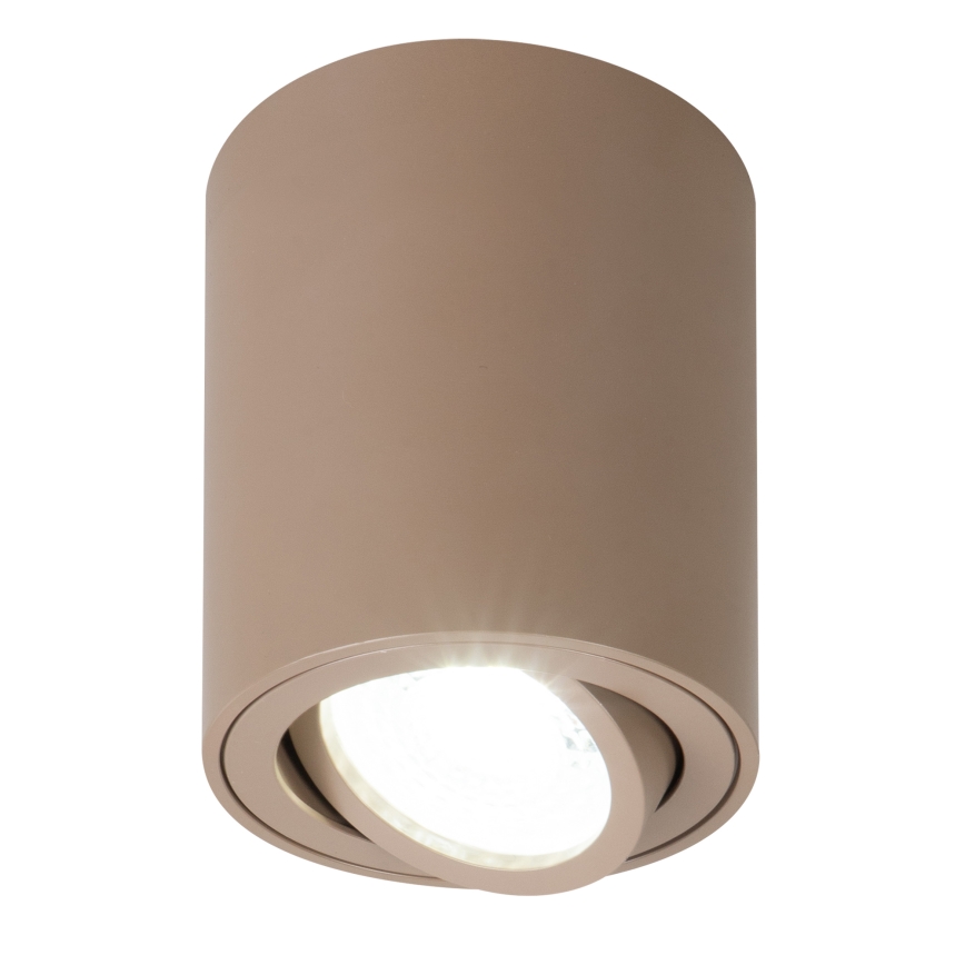 Brilagi - LED RGBW aptumšojams spot gaismeklis MIA 1xGU10/4,8W/230V 3000K 100x80 mm bēšs + tālvadība