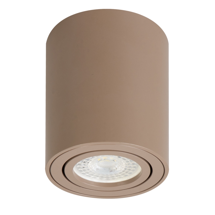 Brilagi - LED RGBW aptumšojams spot gaismeklis MIA 1xGU10/4,8W/230V 3000K 100x80 mm bēšs + tālvadība