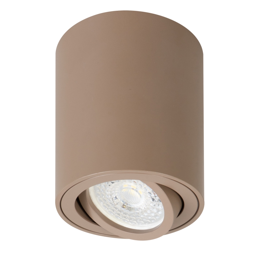 Brilagi - LED RGBW aptumšojams spot gaismeklis MIA 1xGU10/4,8W/230V 3000K 100x80 mm bēšs + tālvadība