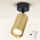 Brilagi - LED RGBW regulējams virziena gaismeklis SELE GOLDEN 1xGU10/4,8W/230V 3000K melns/zeltains + tālvadības pults