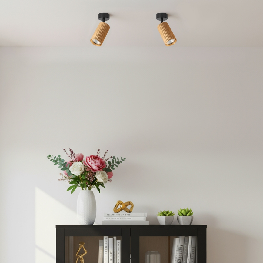Brilagi - LED RGBW dimmējams virziena gaismeklis SELE MODERN 1xGU10/4,8W/230V 3000K zelta + tālvadības pults