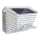 Brilagi - LED Saules enerģijas sienas lampa ar kustības un krēslas sensoru WALLIE LED/4W/5,5V 1200 mAh 6500K IP64 sudraba