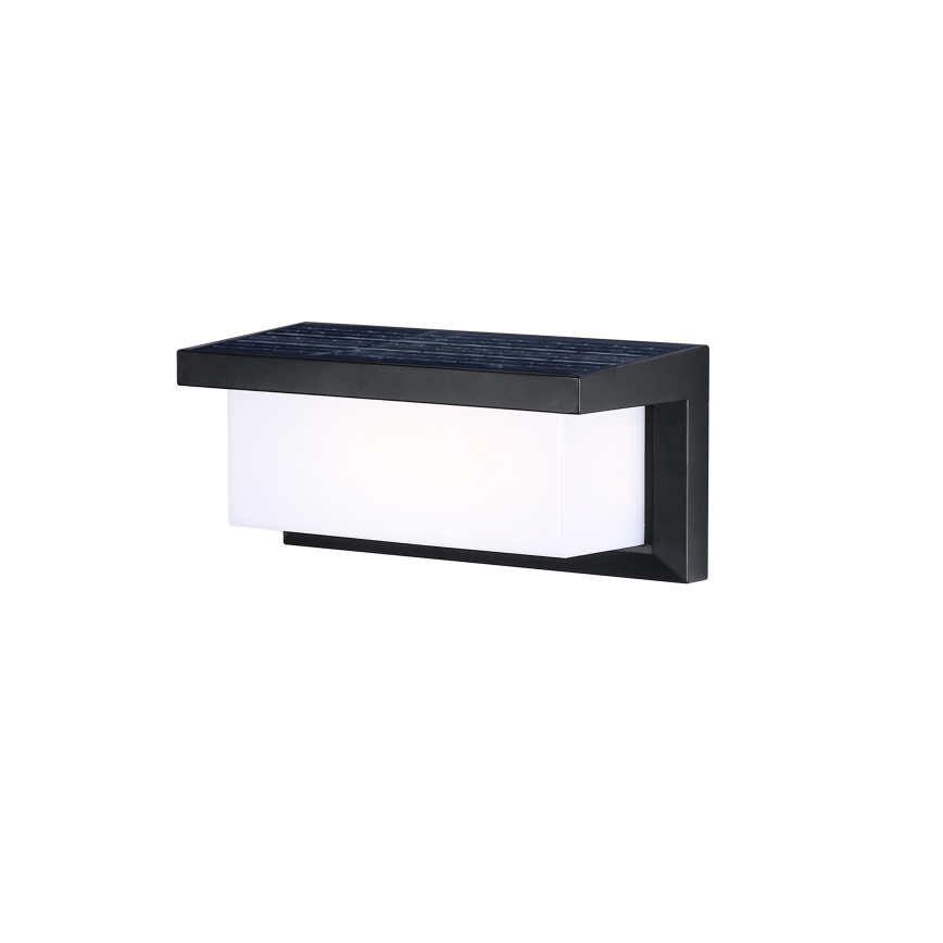 Brilagi - LED Saules enerģijas sienas lampa ar sensoru BRICKY LED/5W/6V IP65
