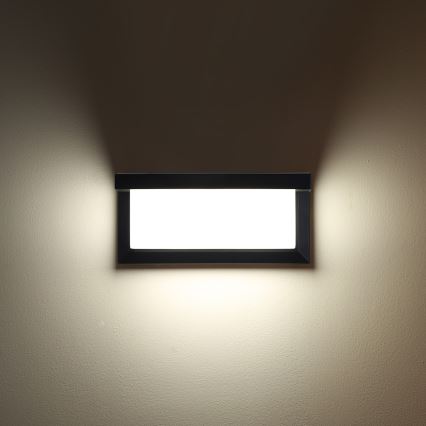 Brilagi - LED Saules enerģijas sienas lampa ar sensoru BRICKY LED/5W/6V IP65