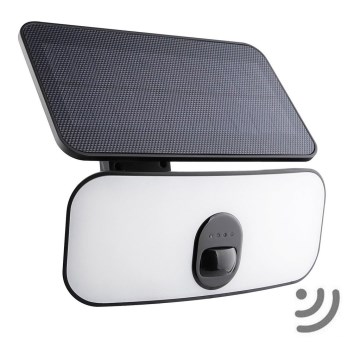 Brilagi - LED Saules enerģijas sienas lampa ar sensoru ROOF LED/13W/5V IP65