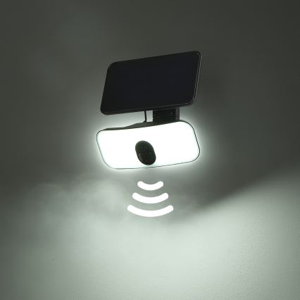 Brilagi - LED Saules enerģijas sienas lampa ar sensoru ROOF LED/13W/5V IP65
